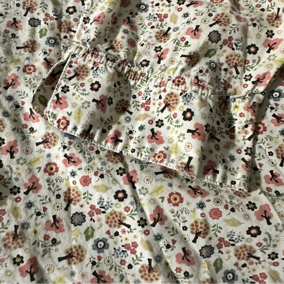 Alfred Dunner women's size 10 button down floral shirt, 3/4 sleeve - Picture 5 of 5